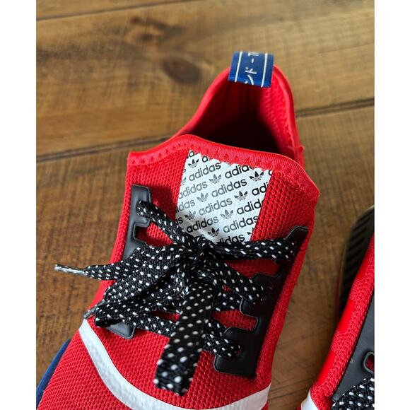 Adidas NMD R1 Transmission Pack Active Red Black Athletic Sneakers Mens Size 9 - Picture 5 of 11